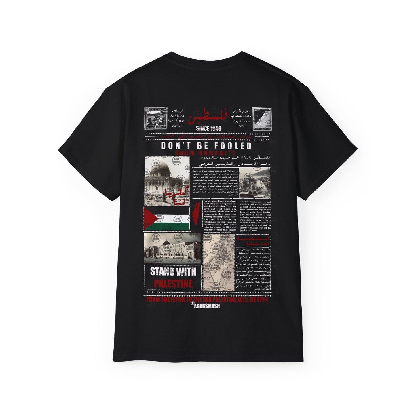 History of Palestine T-shirt 🇵🇸 تاريخ فلسطين