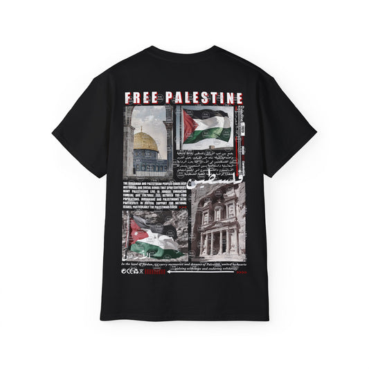 Palestine & Jorden T-shirt  فلسطين ، الاردن 🇯🇴 🇵🇸