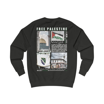 Sanzank & Palestine Sweatshirt Sandžak فلسطين