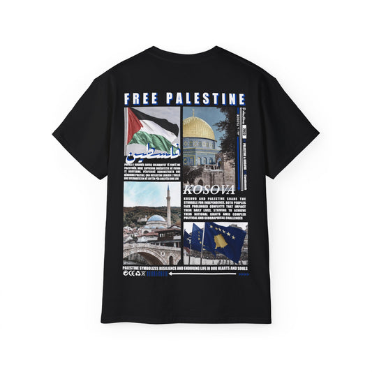 Kosovo & Palestine Tee كوسوفو 🇽🇰 فلسطين 🇵🇸