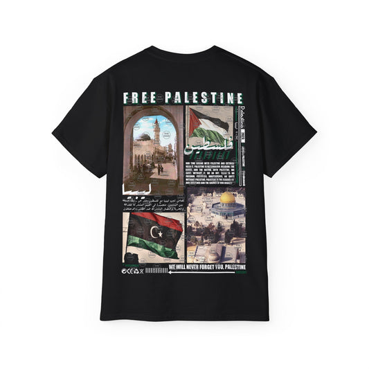 Libya & Palestine T-shirt ليبيا 🇱🇾 فلسطين 🇵🇸