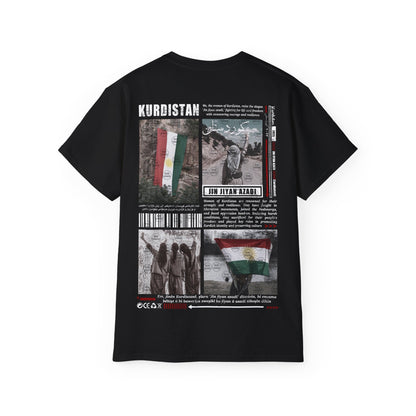 Kurdistan Jin jiyan azadi T-shirt  كردستان