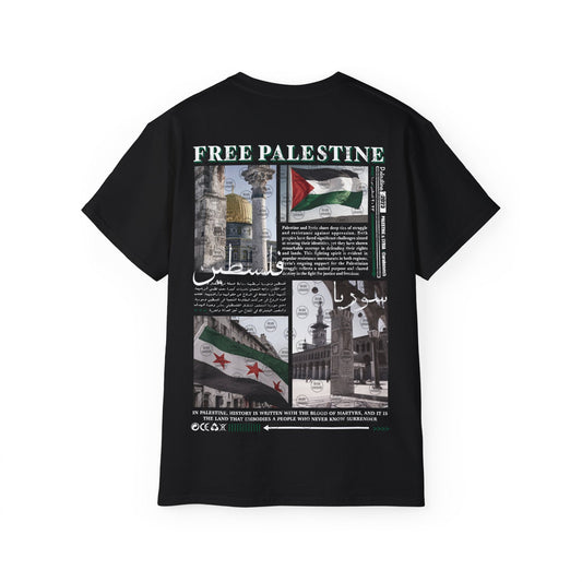 Palestine & Syria T-shirt   سوريا ، فلسطين   🇵🇸