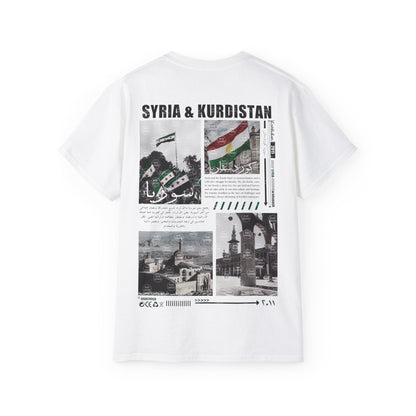 Syria & Kurdistan T-shirt  سوريا ، كردستان