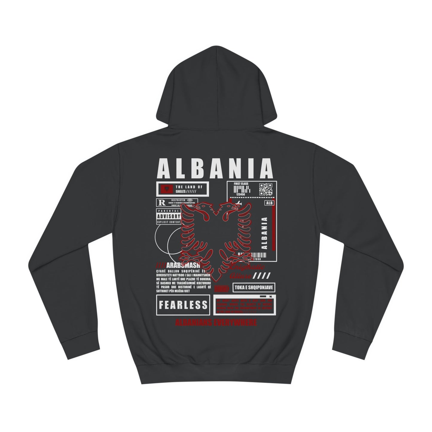 Albania Hoodie . البانيا