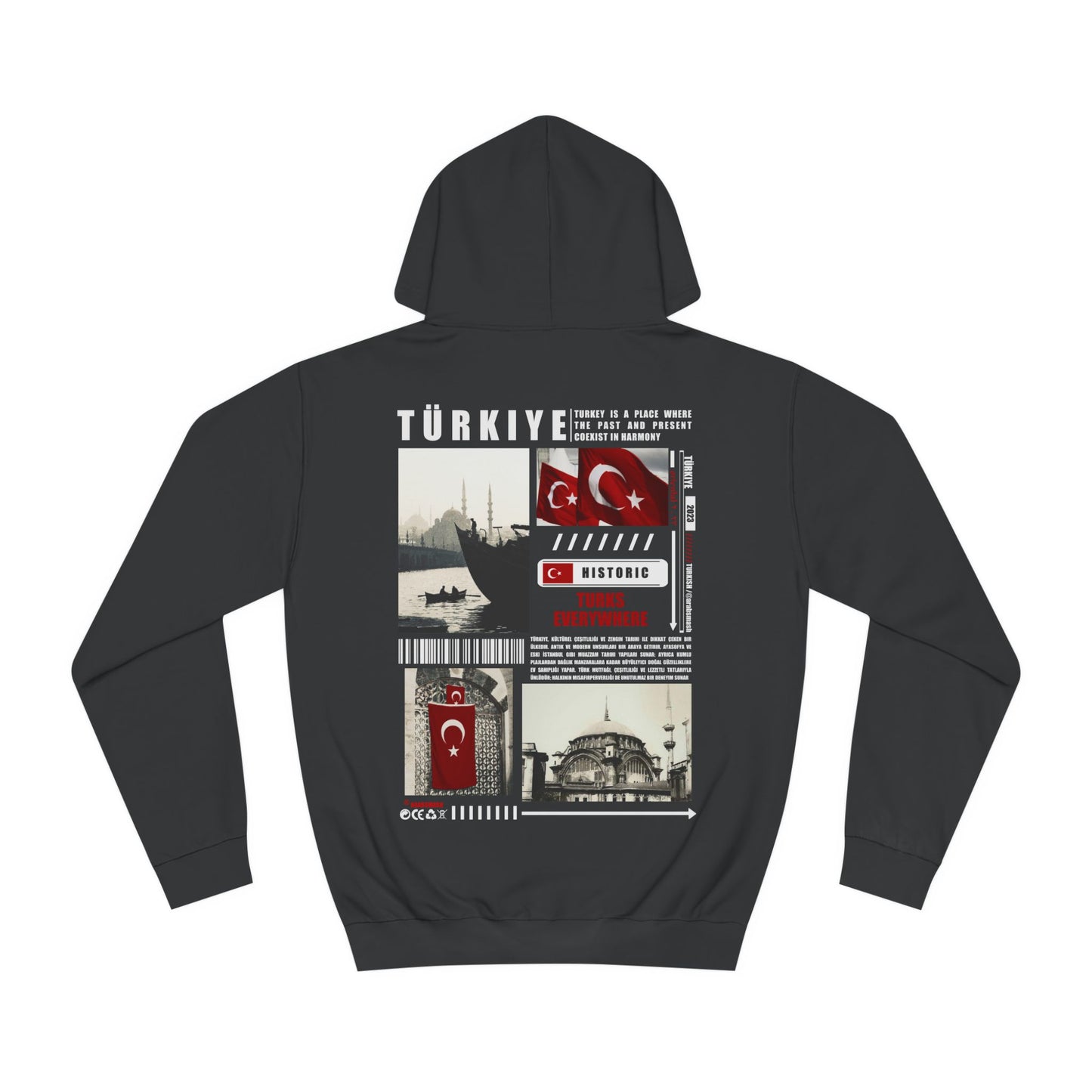 Türkei Hoodie . تركيا .