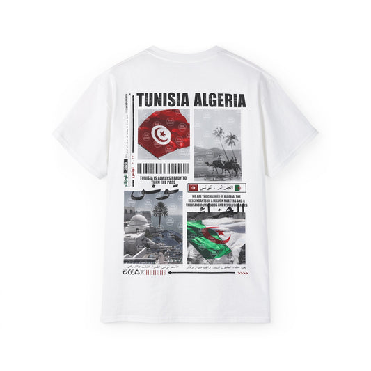 Algeria. Tunisia T-Shirt 🇹🇳🇩🇿