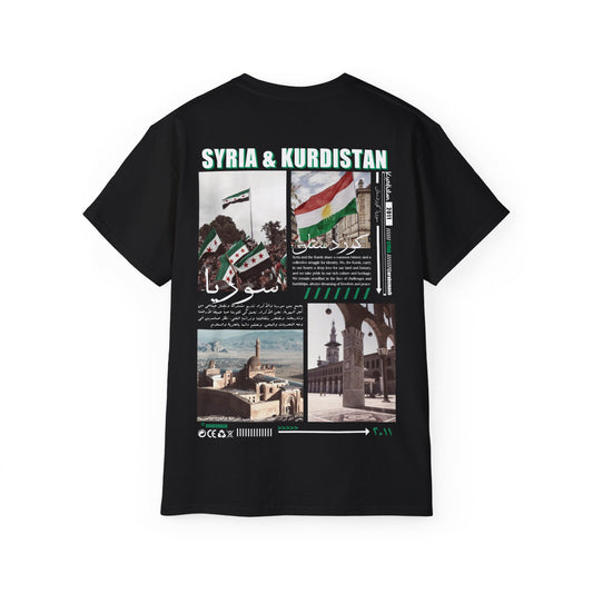 Syria & Kurdistan Tee سوريا ، كردستان