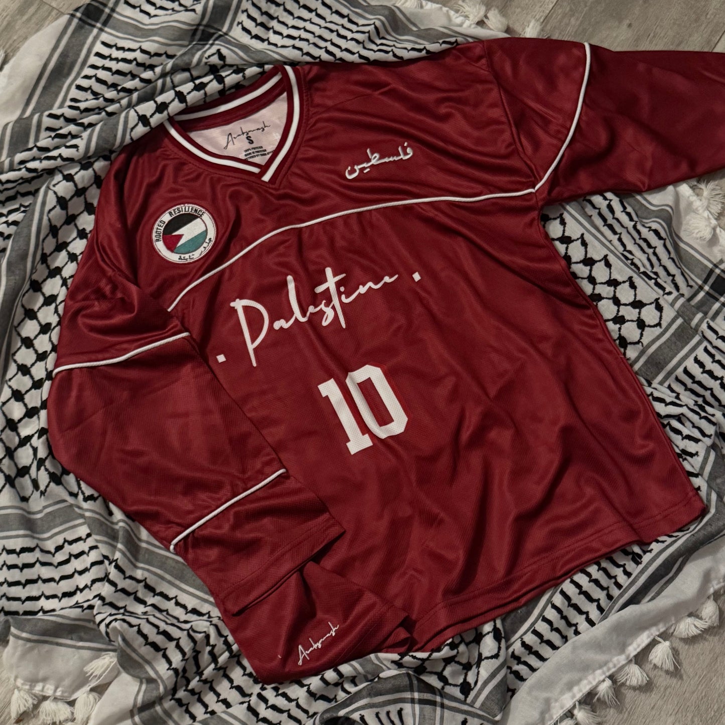 PALESTINE (RED) Long sleeve jersey