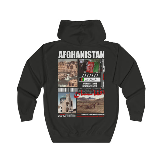 Afghanistan / Urdu Zip Hoodie افغانستان 🇦🇫