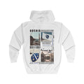 Bosnia Zip Hoodie black/white  البوسنه