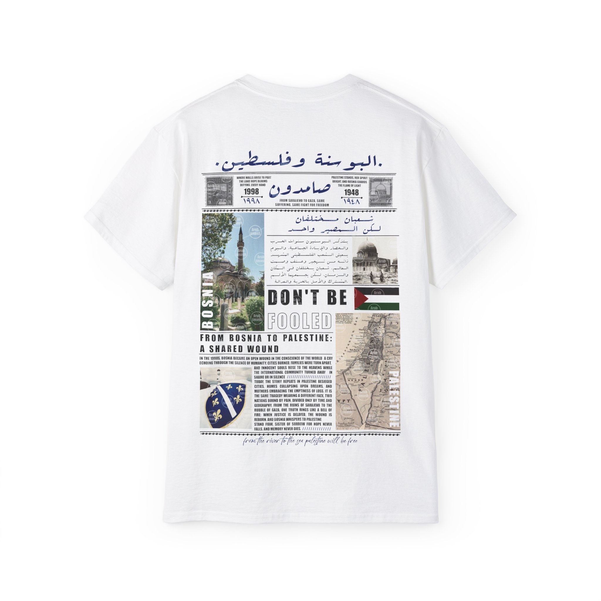 History Bosna & Palestine T-Shirt 🇵🇸
