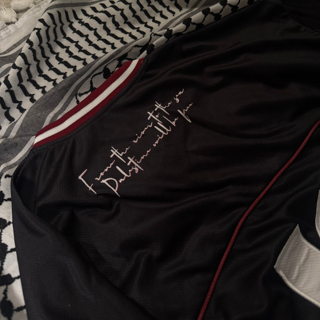 PALESTINE (BLACK) Long sleeve jersey