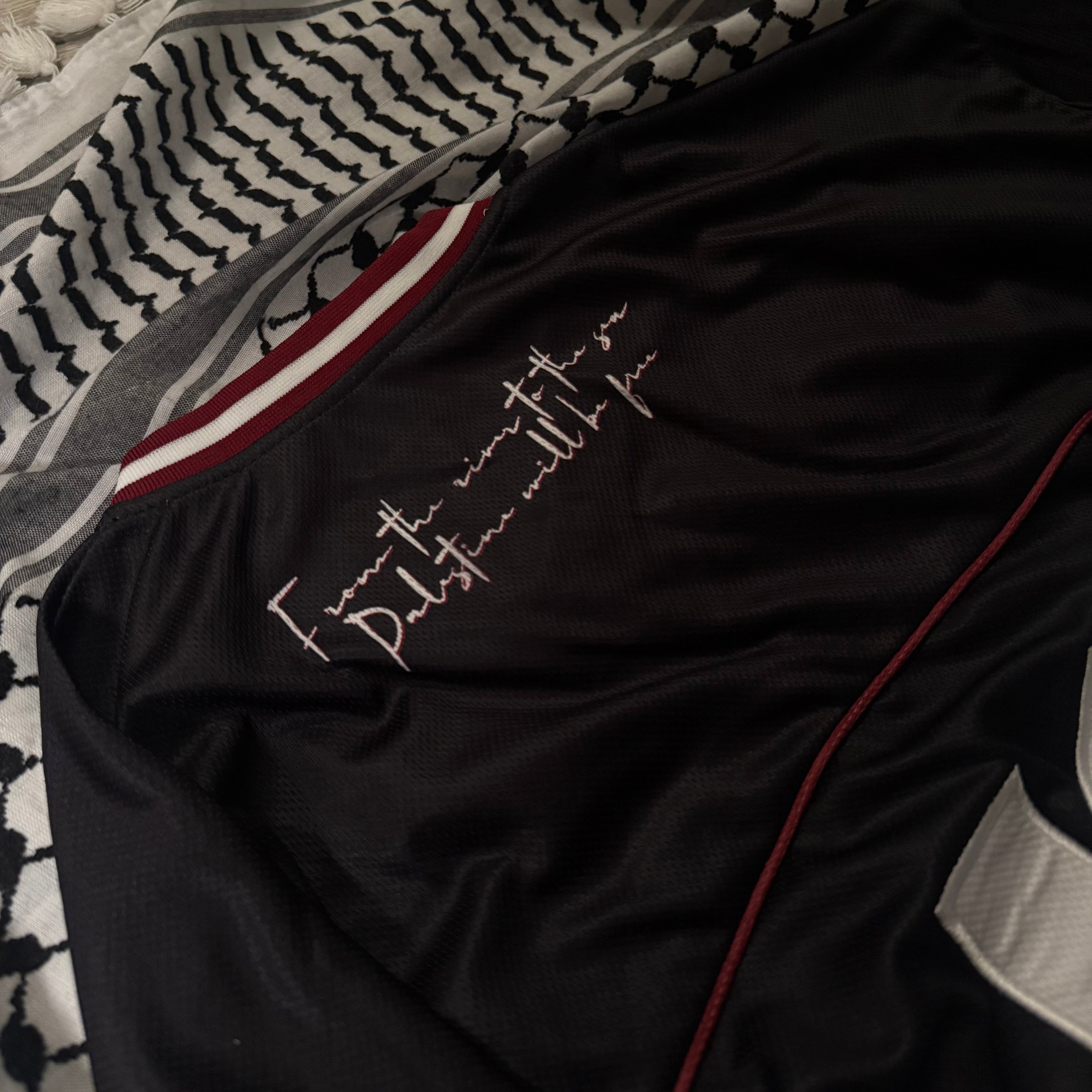 PALESTINE (BLACK) Long sleeve jersey