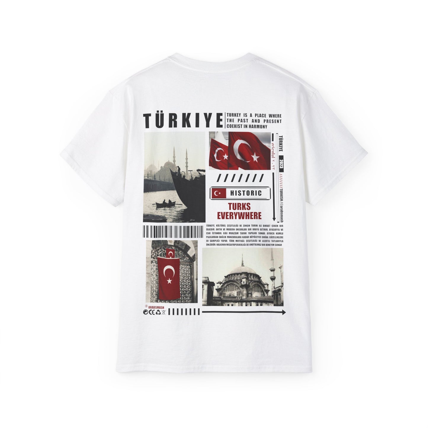 Türkiye T-shirt تركيا 🇹🇷