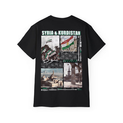 Syria & Kurdistan T-shirt  سوريا ، كردستان