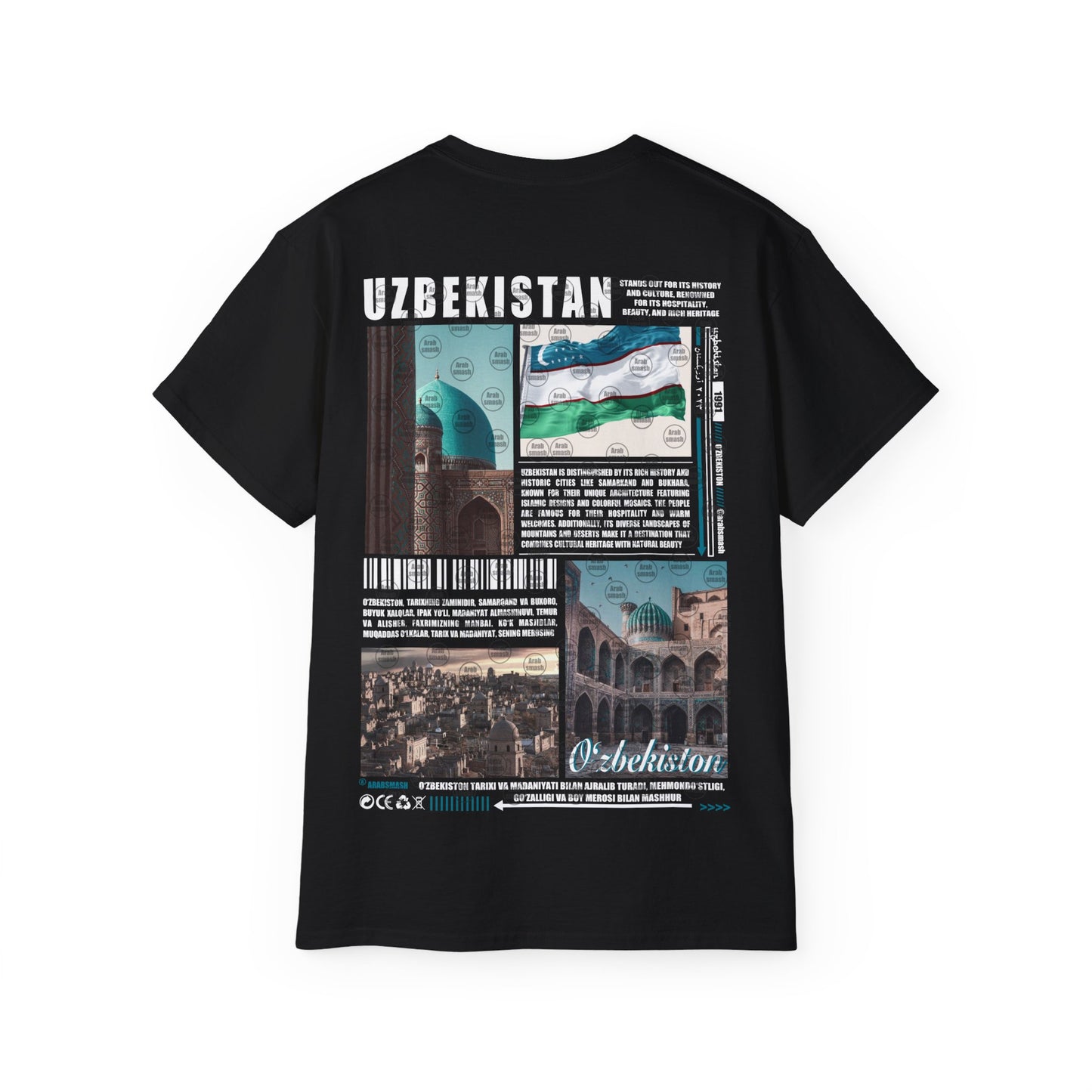 Uzabekistan T-shirt O’zbekiston