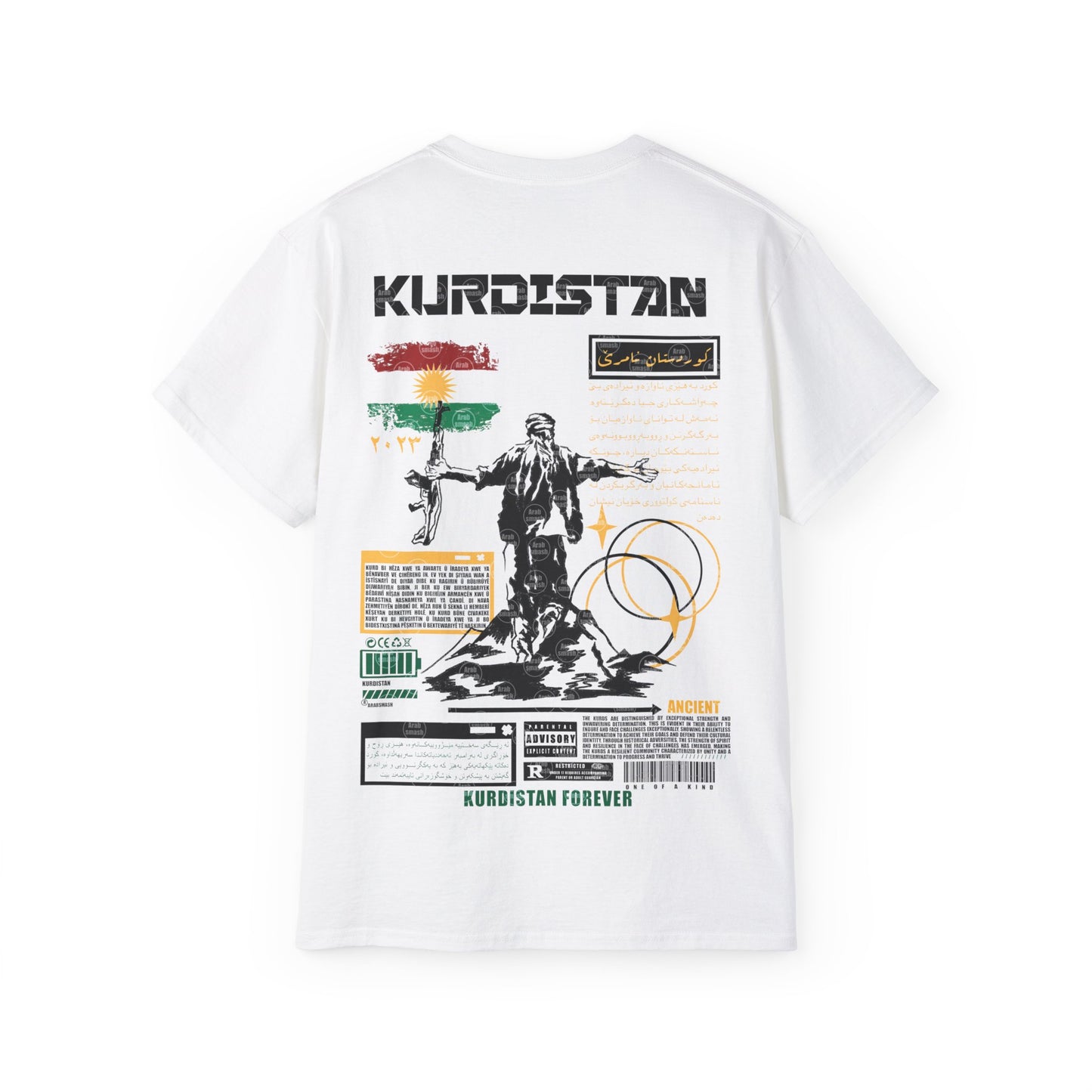 Kurdistan T-shirt 2 كردستان ☀️