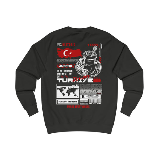 Sweat-shirt turc. Étape 2 . 