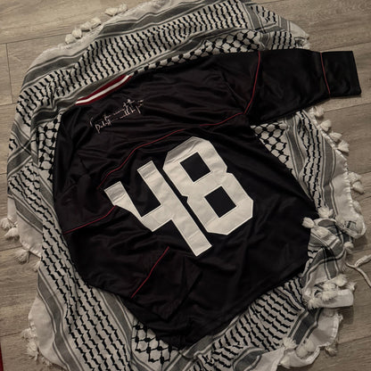 PALESTINE (BLACK) Long sleeve jersey