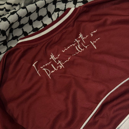 PALESTINE (RED) Long sleeve jersey