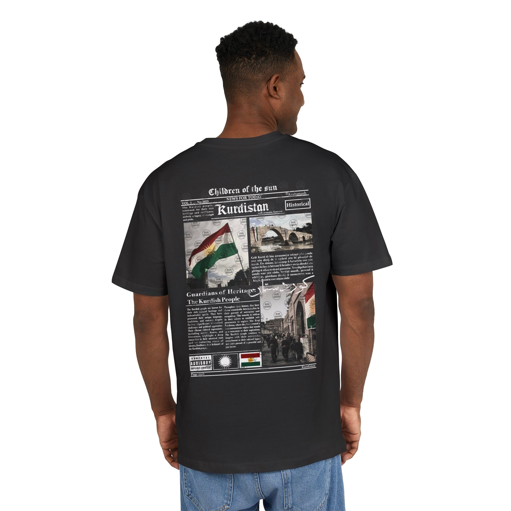 News of Kurdistan T-shirt  كردستان  ☀️