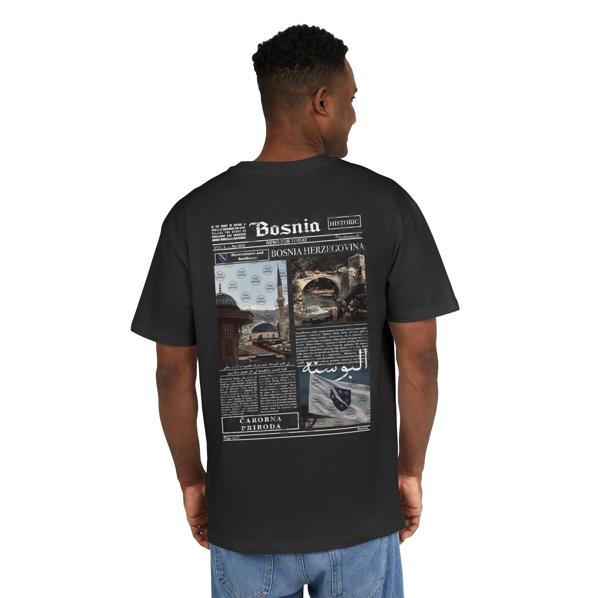 News of Bosnia T-shirt  البوسنه
