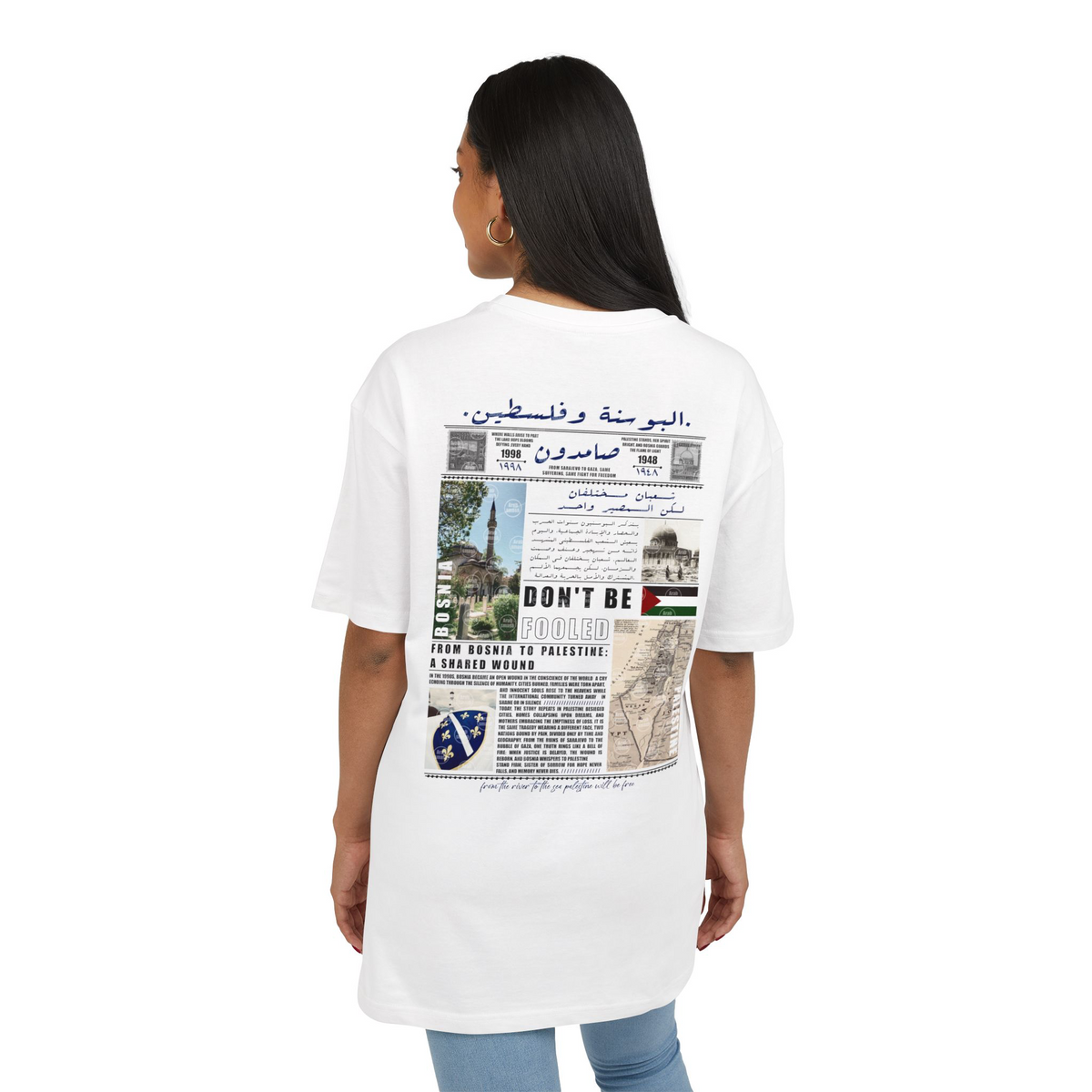 History Bosna & Palestine T-Shirt 🇵🇸