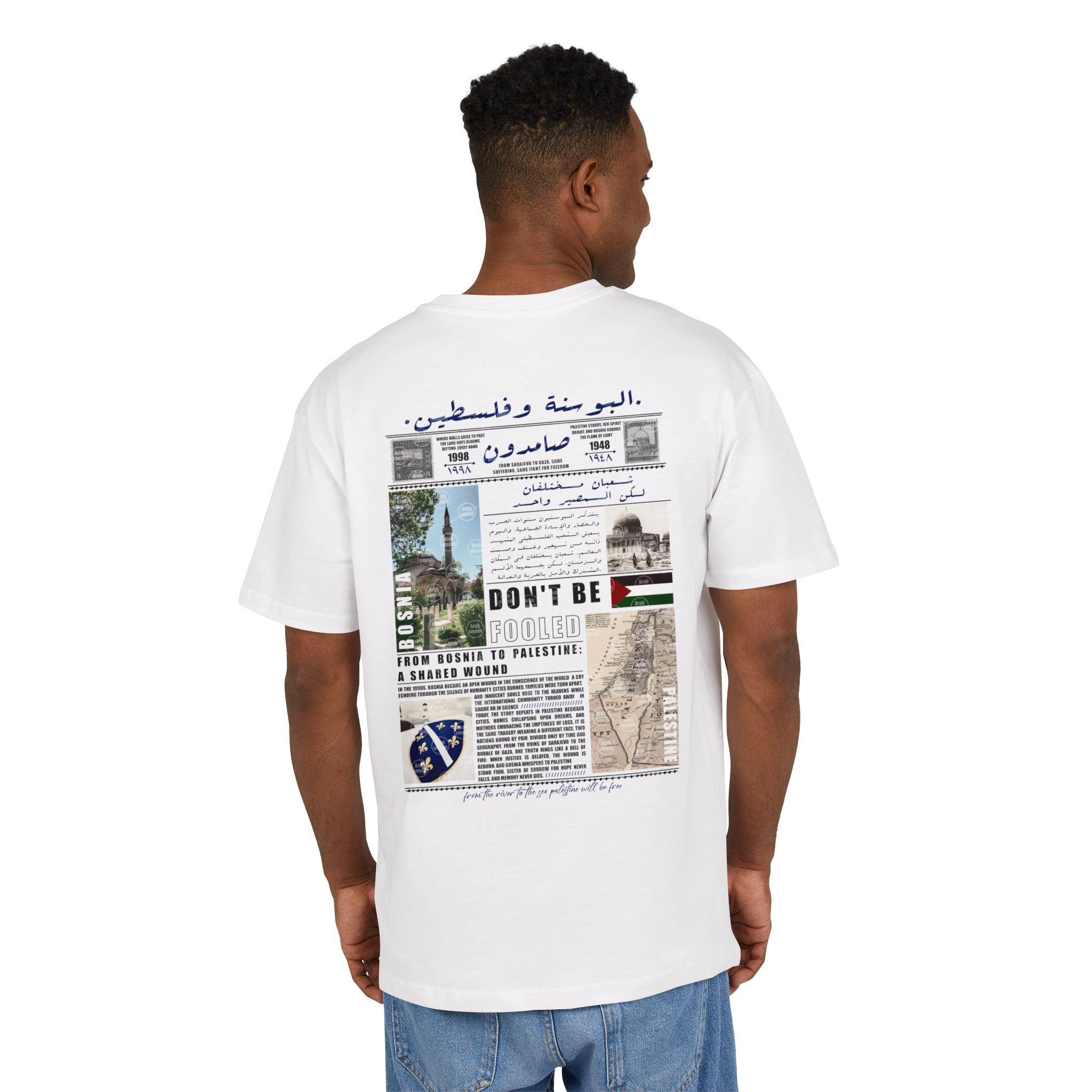 History Bosna & Palestine T-Shirt 🇵🇸