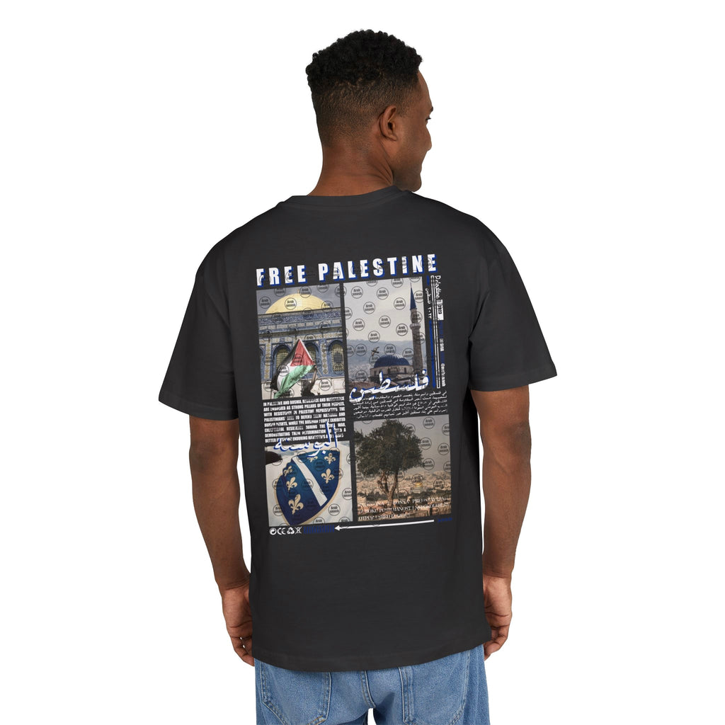 Palestine & Bosnia T-shirt  فلسطين ، البوسنه 🇵🇸 🇧🇦